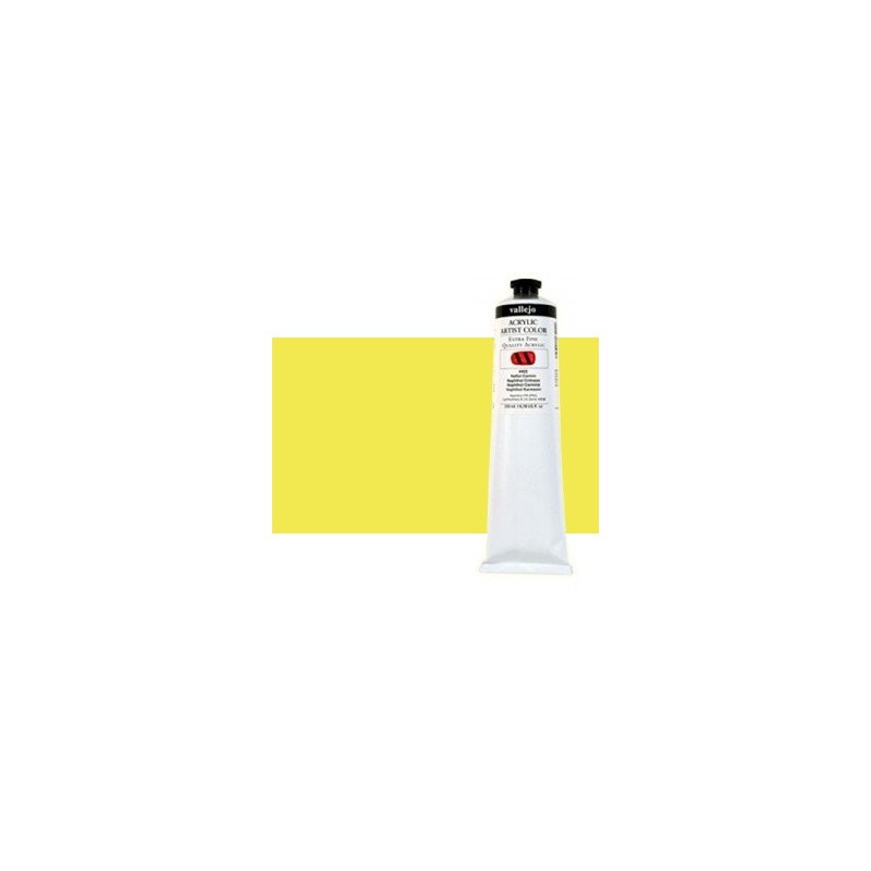 Material Bellas Artes - Pintura - Acrílico Vallejo Artist n. 505 color amarillo de titanio (200 ml) | totenart.com