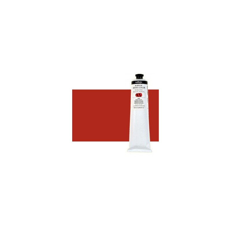 Material Bellas Artes - Pintura - Acrílico Vallejo Artist n. 509 color bermellón (tono) (200 ml) | totenart.com