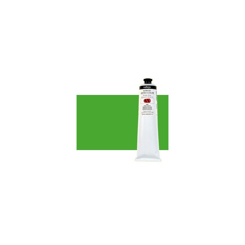 Material Bellas Artes - Pintura - Acrílico Vallejo Artist n. 623 color verde fluorescente (200 ml) | totenart.com