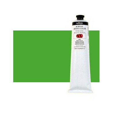 Material Bellas Artes - Pintura - Acrílico Vallejo Artist n. 623 color verde fluorescente (200 ml) | totenart.com