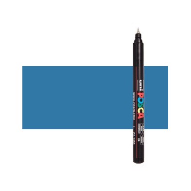 \nMaterial Bellas Artes - Pintura - POSCA Rotulador Azul metálico (M33) PC1MR | totenart.com