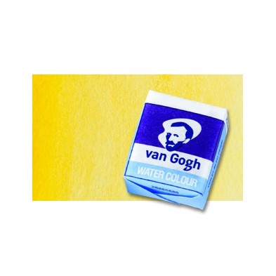 Material Bellas Artes - Pintura - Acuarela Van Gogh en pastilla color amarillo transparente medio, 272 | totenart.com