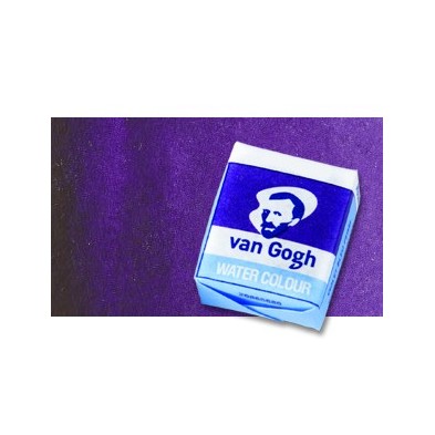 Material Bellas Artes - Pintura - Acuarela Van Gogh en pastilla color violeta azul permanente, 568 | totenart.com