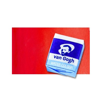 Material Bellas Artes - Pintura - Acuarela Van Gogh en pastilla color rojo permanente claro, 370 | totenart.com