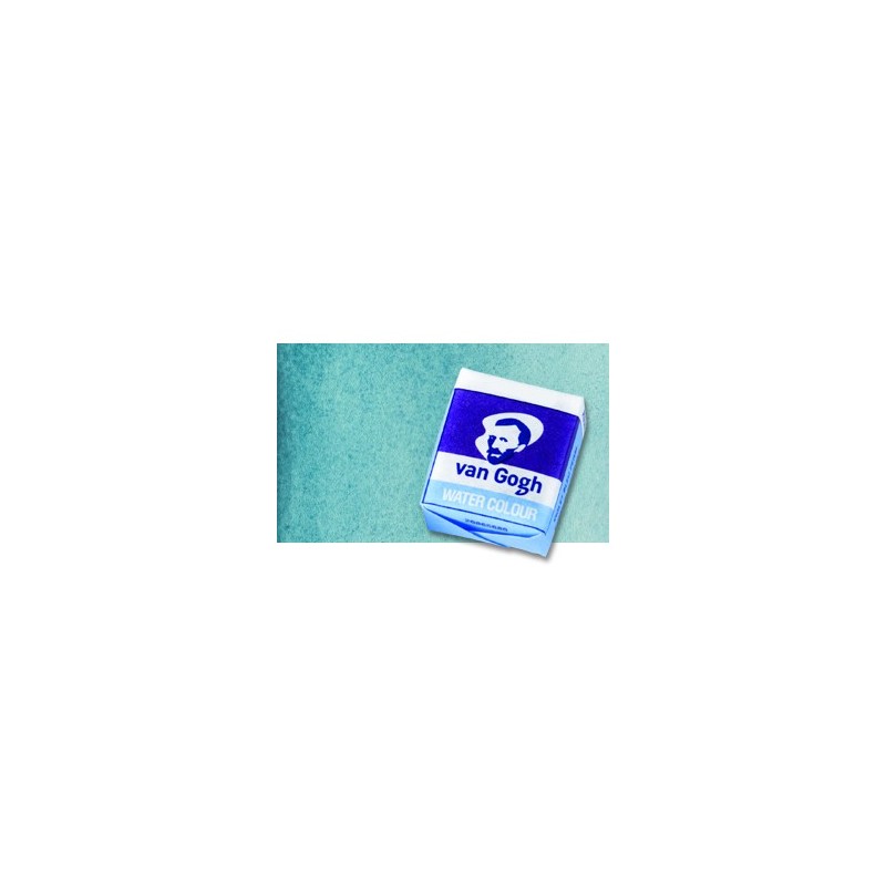 Material Bellas Artes - Pintura - Acuarela Van Gogh en pastilla color verde turquesa, 661 | totenart.com