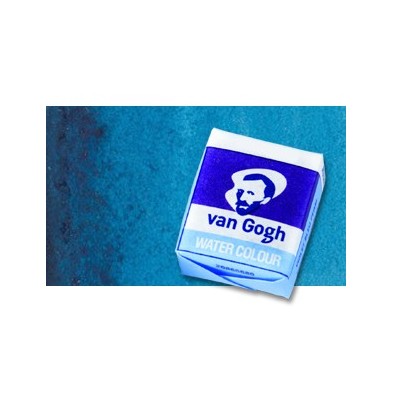 Material Bellas Artes - Pintura - Acuarela Van Gogh en pastilla color azul turquesa, 522 | totenart.com