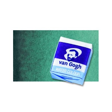 Material Bellas Artes - Pintura - Acuarela Van Gogh en pastilla color verde esmeralda, 616 | totenart.com