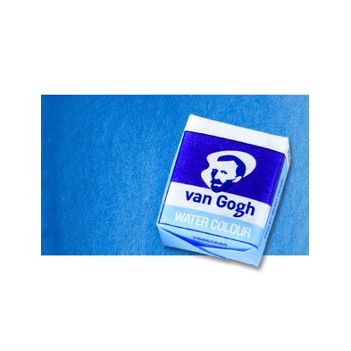 Material Bellas Artes - Pintura - Acuarela Van Gogh en pastilla color azul cerúleo, 535 | totenart.com
