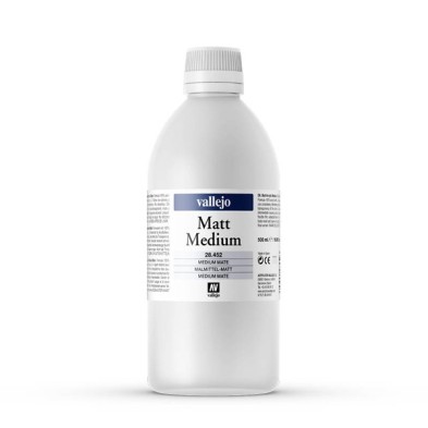 Material Bellas Artes - Pintura - Medium acrilico Mate Vallejo, 500 ml.  | totenart.com
