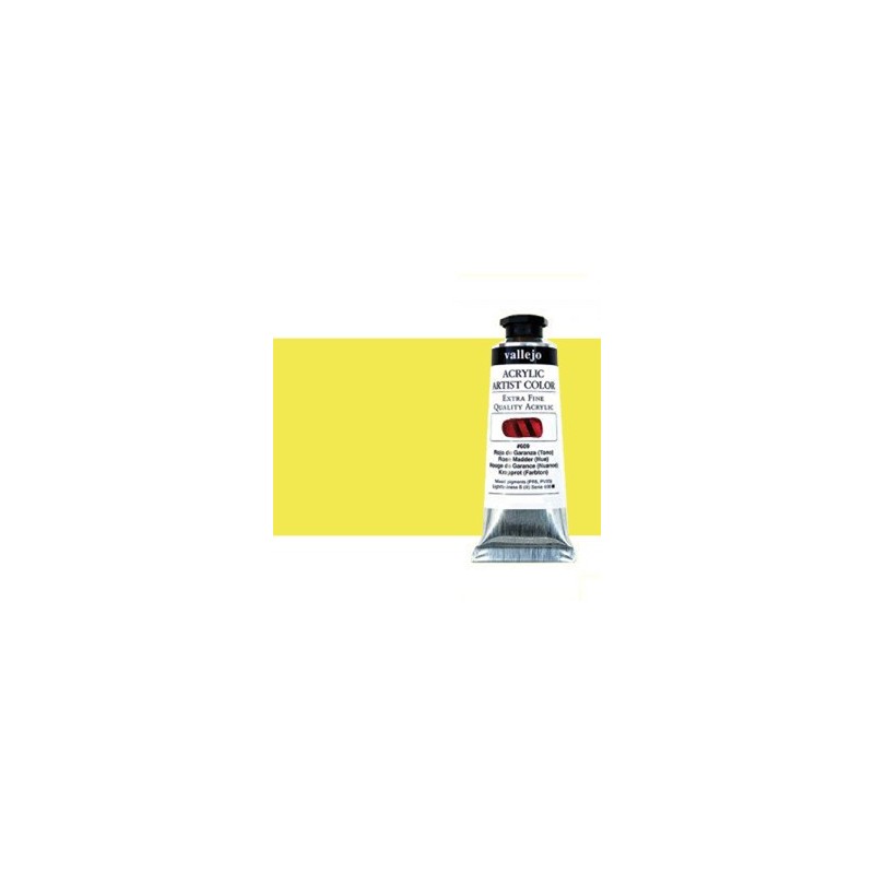 Material Bellas Artes - Pintura - Acrílico Vallejo Artist n. 505 color amarillo de titanio (60 ml) | totenart.com
