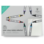Material Bellas Artes - Pintura - Set de regalo 8 Rotuladores Acuarela + Bloc, Winsor & Newton ** | totenart.com