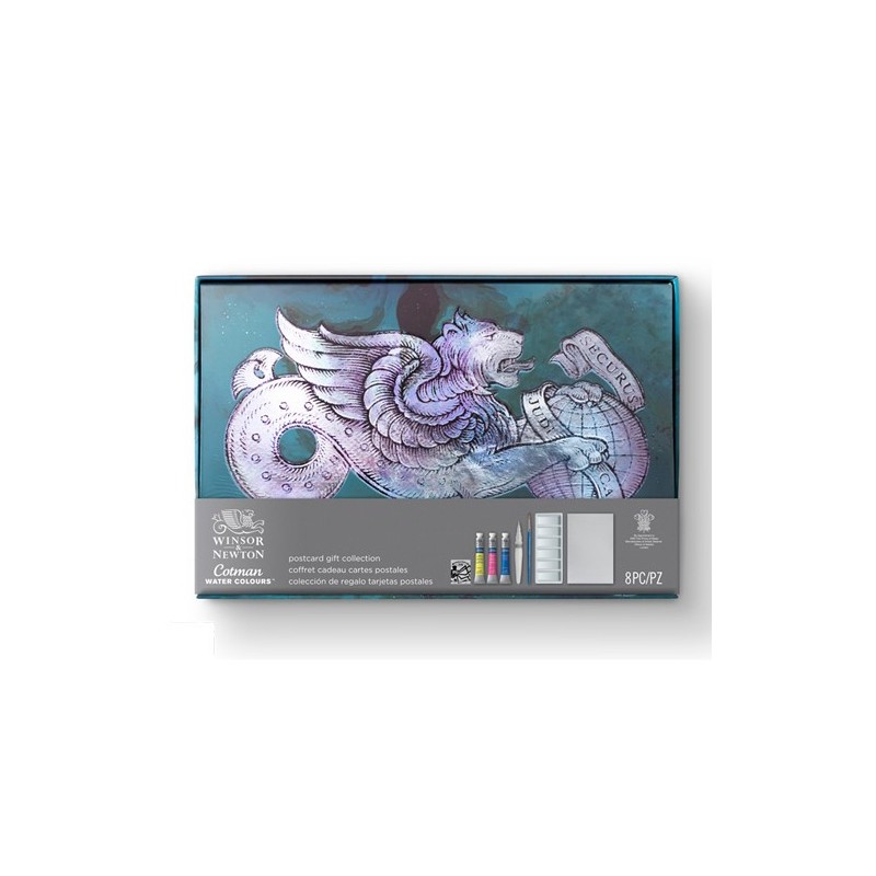 Material Bellas Artes - Pintura - Set de regalo Postales decorativas Winsor & Newton ** | totenart.com