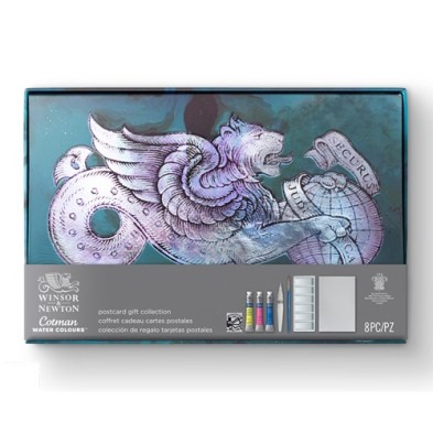 Material Bellas Artes - Pintura - Set de regalo Postales decorativas Winsor & Newton ** | totenart.com