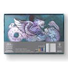 Material Bellas Artes - Pintura - Set de regalo Postales decorativas Winsor & Newton ** | totenart.com