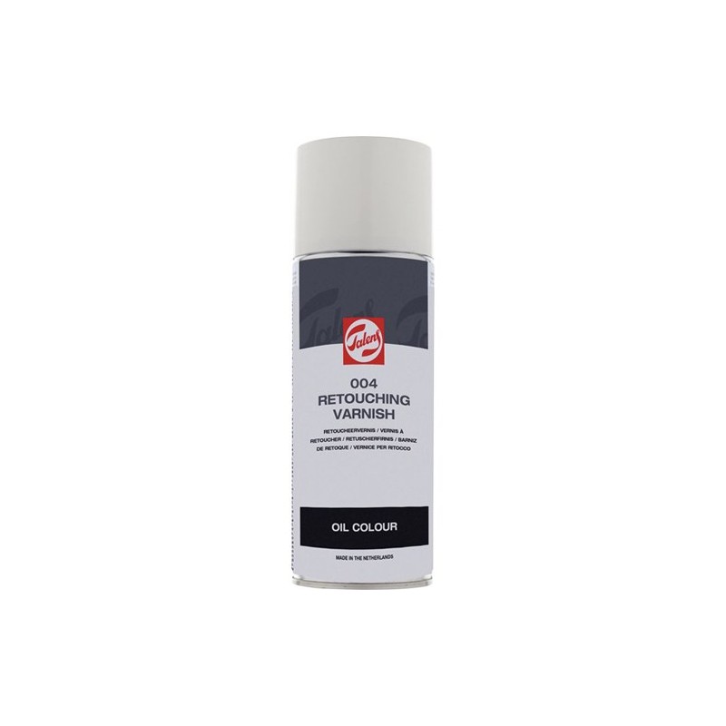Material Bellas Artes –pintura- Barniz retoque en spray para óleo y acrílico Talens (400 ml) | totenart.com