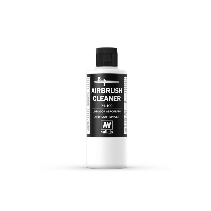 Material Bellas Artes - Pintura - Limpiador Aerógrafo Vallejo, 200 ml. | totenart.com