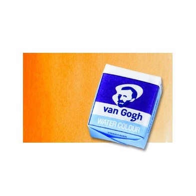 Material Bellas Artes - Pintura - Acuarela Van Gogh en pastilla color Naranja Permanente, 266 | totenart.com