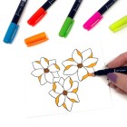 Material Bellas Artes - Pintura - Rotulador Tombow, Set de 6 Colores Neón | totenart.com