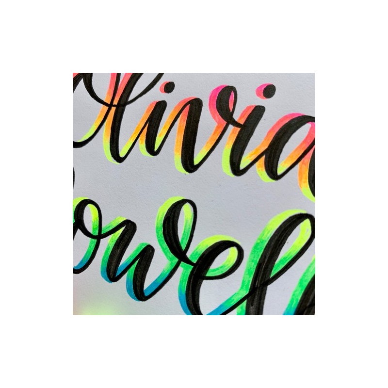 Material Bellas Artes - Pintura - Rotulador Tombow, Set de 6 Colores Neón | totenart.com