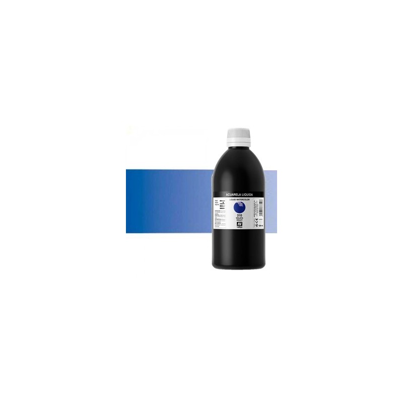 Material Bellas Artes - Pintura - Acuarela Liquida Vallejo n. 480 Azul Ultramar, 500 ml. | totenart.com