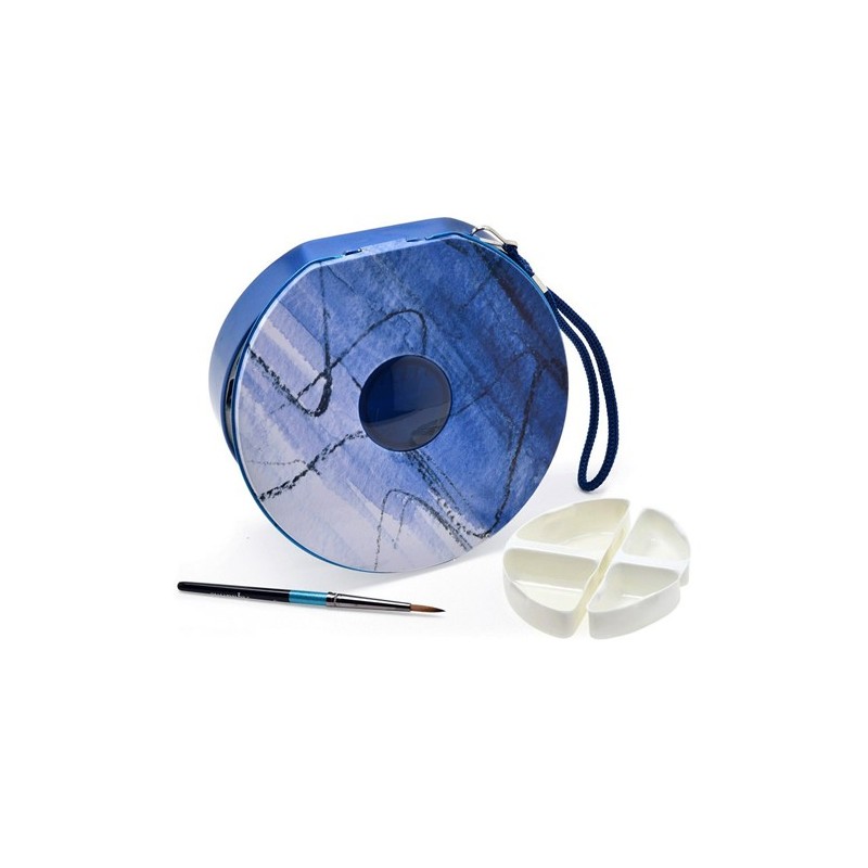 Material Bellas Artes - Pintura - Set de regalo acrílico Van Gogh: maleta, caballete y lienzo | totenart.com