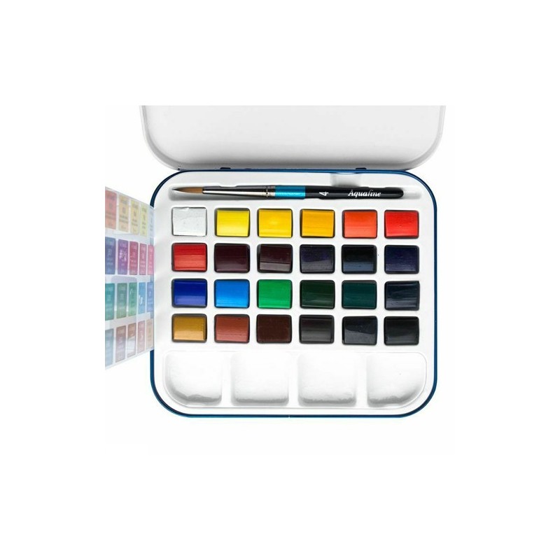 Material Bellas Artes - Pintura - Set de regalo acrílico Van Gogh: maleta, caballete y lienzo | totenart.com