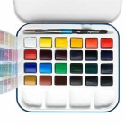 Material Bellas Artes - Pintura - Set de regalo acrílico Van Gogh: maleta, caballete y lienzo | totenart.com