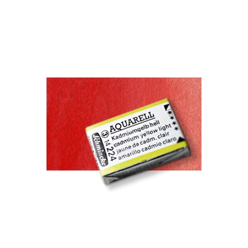 Material Bellas Artes - Pintura - Acuarela Schmincke Horadam, Rojo de Cadmio Medio 347, Godet Completo. S.3 * | totenart.com