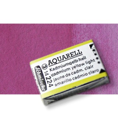 Material Bellas Artes - Pintura - Acuarela Schmincke Horadam, Violeta Quinacridona 368, Godet Completo. S.2 * | totenart.com