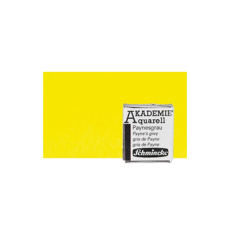 Material Bellas Artes - Pintura - Acuarela Schmincke Akademie, Amarillo limon claro 222, 1/2 Godet. * | totenart.com