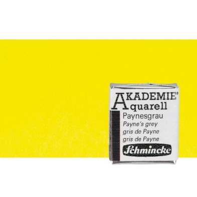 Material Bellas Artes - Pintura - Acuarela Schmincke Akademie, Amarillo limon claro 222, 1/2 Godet. * | totenart.com