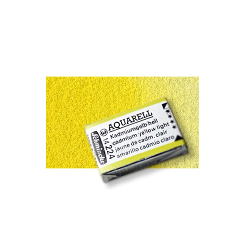 Material Bellas Artes - Pintura - Acuarela Schmincke Horadam, Amarillo de Cadmio Claro 224, Godet Completo. S.3 * | totenart.com