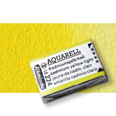 Material Bellas Artes - Pintura - Acuarela Schmincke Horadam, Amarillo de Cadmio Claro 224, Godet Completo. S.3 * | totenart.com