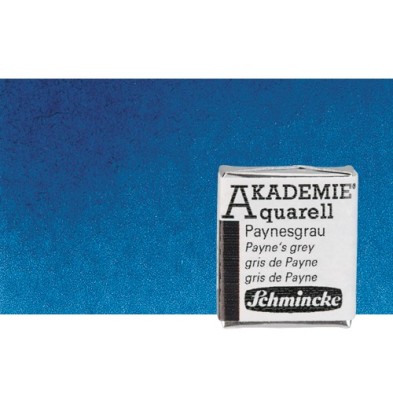 Material Bellas Artes - Pintura - Acuarela Schmincke Akademie, Azul de Prusia 445, 1/2 Godet. * | totenart.com