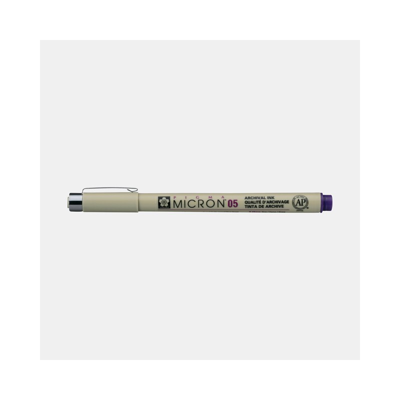 \nMaterial Bellas Artes - Pintura - Rotulador Pigma Micron Sakura 05, 0.45 mm. Violeta N. 24 | totenart.com
