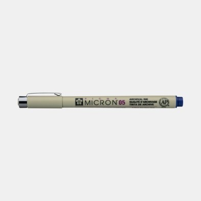 \nMaterial Bellas Artes - Pintura - Rotulador Pigma Micron Sakura 05, 0.45 mm. Azul Real N. 138 | totenart.com