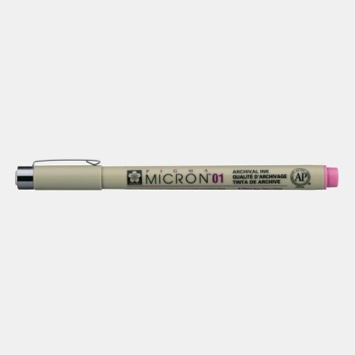\nMaterial Bellas Artes - Pintura - Rotulador Pigma Micron Sakura 01, 0.25 mm. Rosa N. 21 | totenart.com