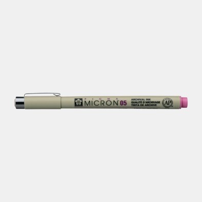 \nMaterial Bellas Artes - Pintura - Rotulador Pigma Micron Sakura 05, 0.45 mm. Rosa N. 21 | totenart.com