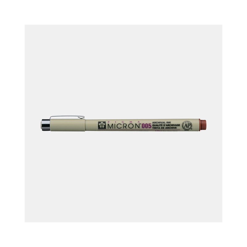 \nMaterial Bellas Artes - Pintura - Rotulador Pigma Micron Sakura 005, 0.20 mm. Marron N. 12 | totenart.com