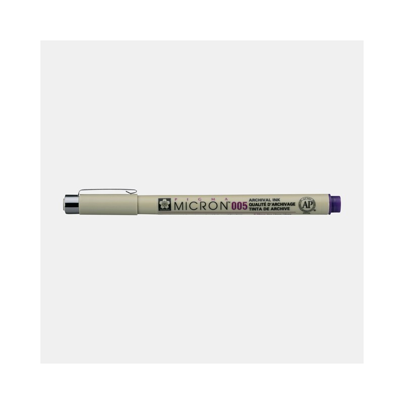 \nMaterial Bellas Artes - Pintura - Rotulador Pigma Micron Sakura 005, 0.20 mm. Violeta N. 24 | totenart.com