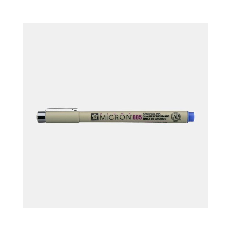\nMaterial Bellas Artes - Pintura - Rotulador Pigma Micron Sakura 005, 0.20 mm. Azul N. 36 | totenart.com