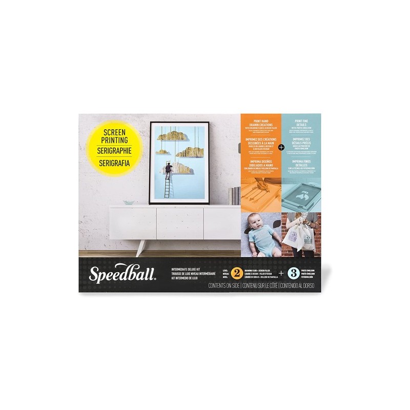 Kit Serigrafico completo Speedball Telas claras