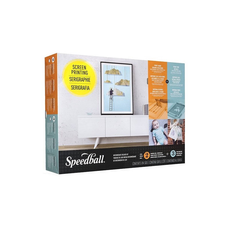 Kit Serigrafico completo Speedball Telas claras