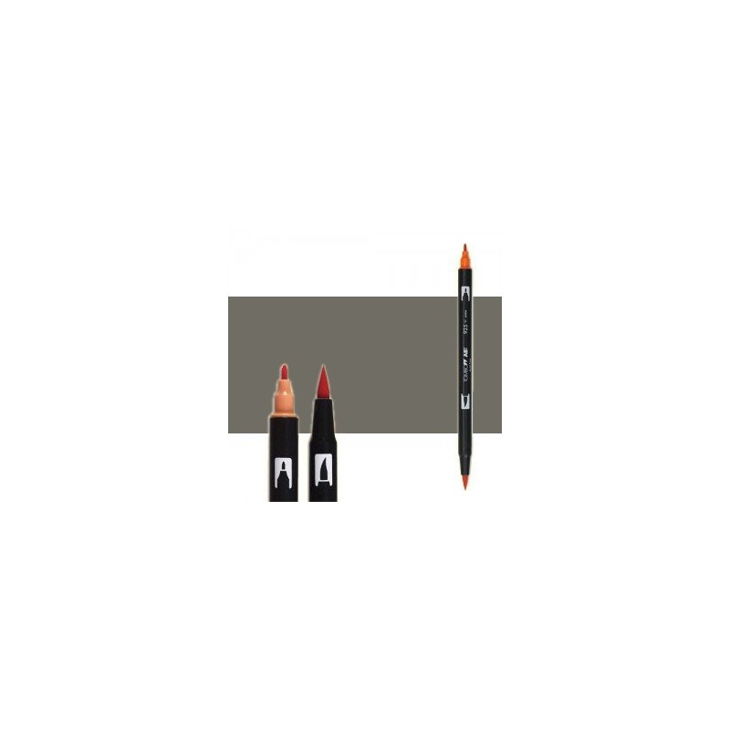 Material Bellas Artes-Dibujo-Rotulador Tombow Warm Gray 5 doble punta pincel 
