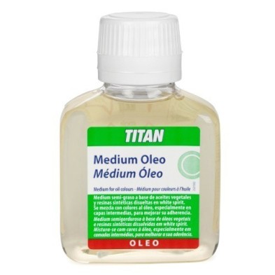Material Bellas Artes – pintura- Medium para colores al óleo Titan (100 ml) **DESCATALOGAR** | totenart.com