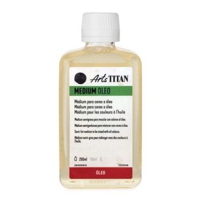 Material Bellas Artes – pintura- Medium para colores al óleo Titan (250 ml) | totenart.com