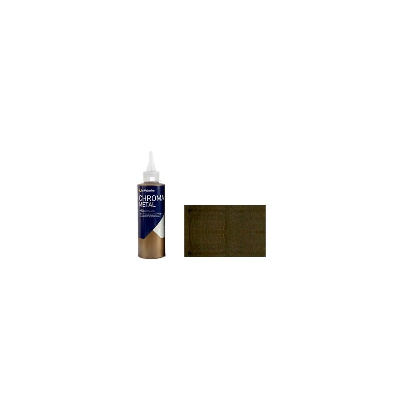 Material Bellas Artes - Pintura - Acrílico La Pajarita 03 Bronce (Metalizado)  Chroma color (200 ml.) | totenart.com