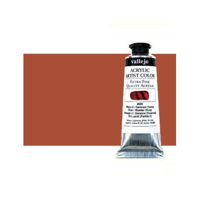Material Bellas Artes - Pintura - Acrílico Vallejo Artist n. 305 color naranja de Marte (60 ml) | totenart.com