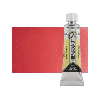 Material Bellas Artes - Pintura - Acuarela Rembrandt Color Rojo Permanente Oscuro 371 (20 ml) S.2 | totenart.com