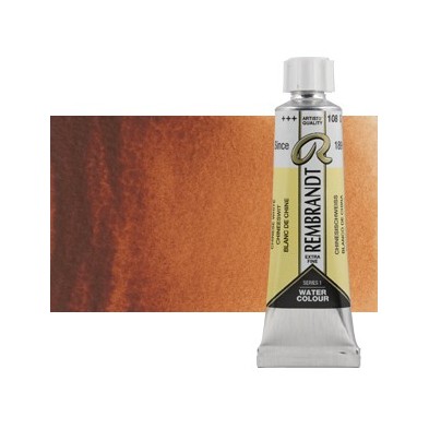 Material Bellas Artes - Pintura - Acuarela Rembrandt Color Tierra Siena tostada 411 (20 ml) S.1 | totenart.com